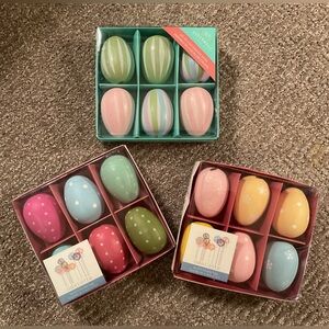 Pastel Decorative Easter Egg Sets- Assorted Colors